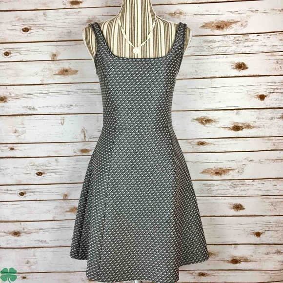 ๐HP๐Theory Trekana Jacquard Fit & Flair Dress 6 - Picture 5 of 8